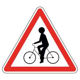 Panneau Attention Cyclistes