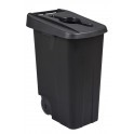 Poubelle de tri mobile Trimouv 65 L - Noir