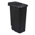 Poubelle de tri mobile Trimouv 65 L - Noir