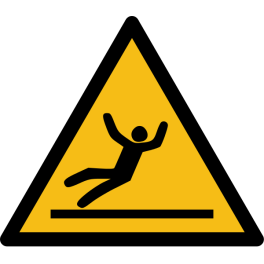 Pictogramme de Danger "Surface glissante"