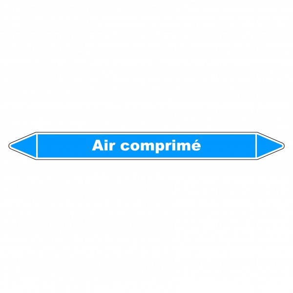 Marqueurs de tuyauteries CLP Air comprimé (Air)