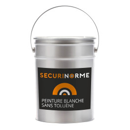 Peinture blanche sans toluène