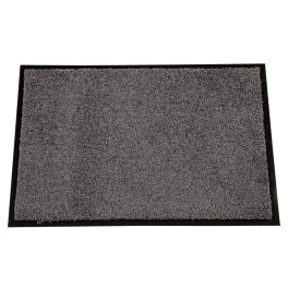 Tapis d'accueil haute performance pour passage intense - 60 x 80 cm - Gris