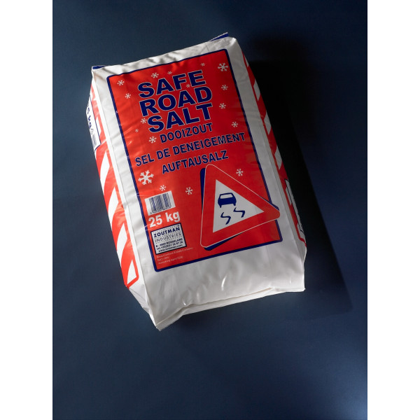 Sac de sel déneigement 25 Kg pour saleuse route