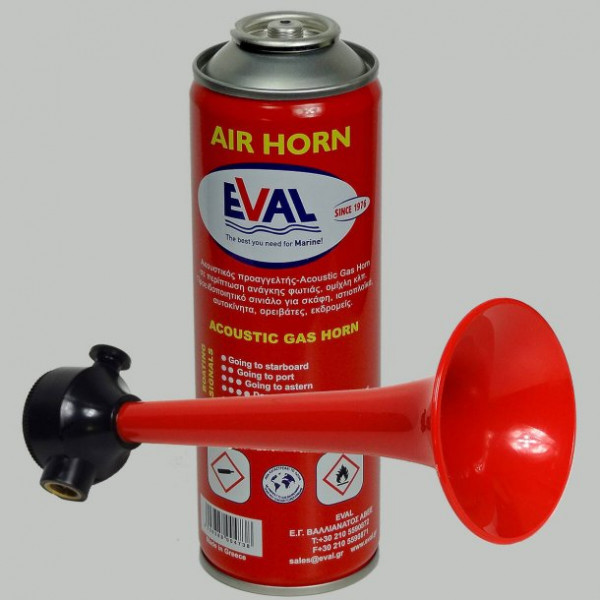 Corne de brume rechargeable par pompe à air pour avertir d'un