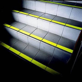 RUBAN SAFE STEP JAUNE FLUO 18,25m