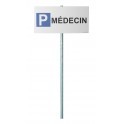 Kit panneau de parking "P MEDECIN"