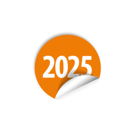 Pastilles avec année - 2025