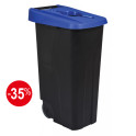 Poubelle de tri mobile Trimouv 65 L - Noir