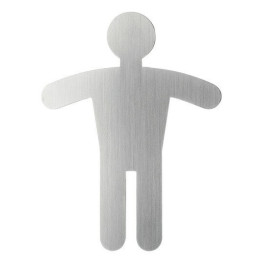 Pictogramme symbole WC Homme