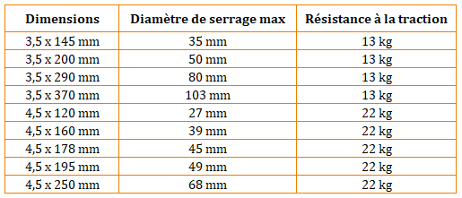 COLLIER DE SERRAGE PLASTIQUE TYPE RISLAN colson 3,5 x 200mm