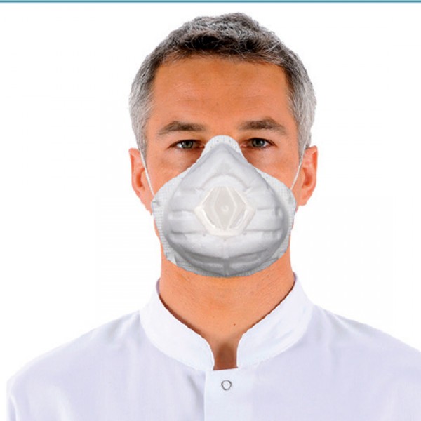 Masque de protection anti-poussière FFP3 jetable avec bords à