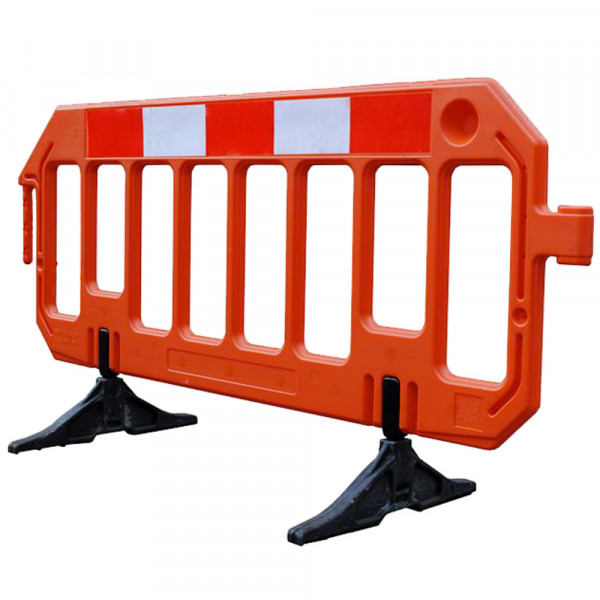 barrière de sécurité orange 2 mètres